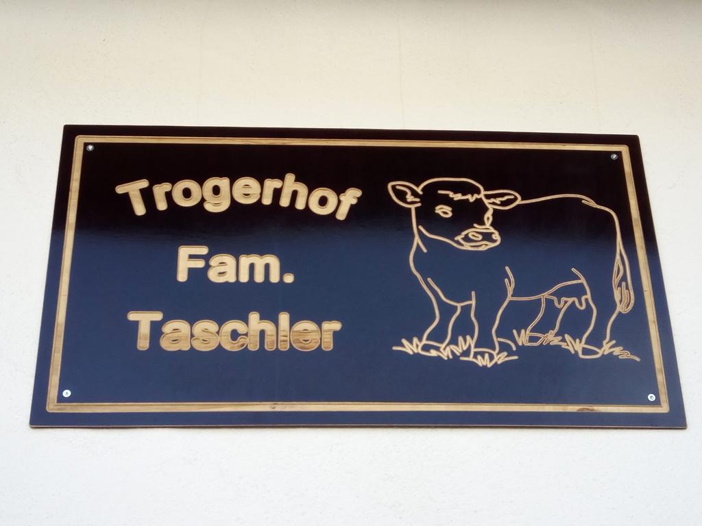 Trogerhof Lägenhet Toblach Exteriör bild